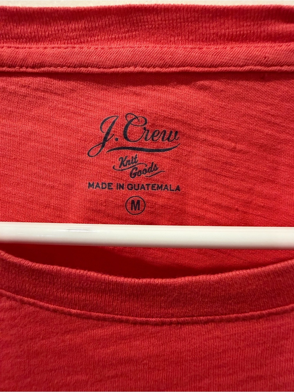J. Crew Red "LOVE." Graphic Tee - Picture 2 of 2